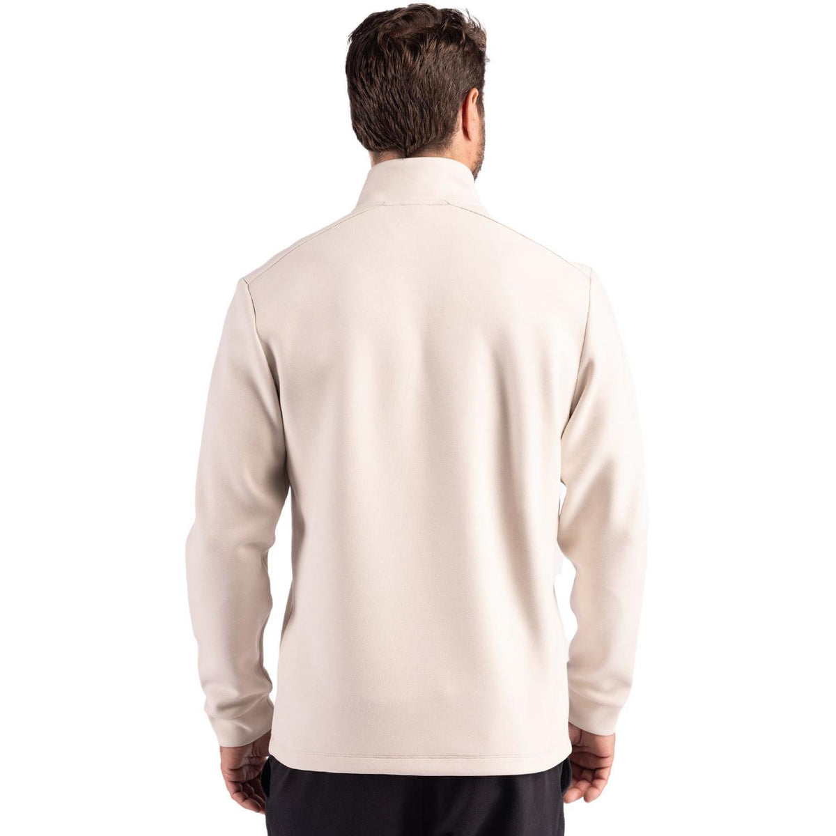 Clique Haven Recycled Mens Quarter Zip Sweatshirt