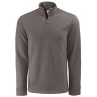 Clique Haven Recycled Mens Quarter Zip Sweatshirt