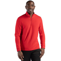 Clique Haven Recycled Mens Quarter Zip Sweatshirt