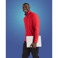 Clique Haven Recycled Mens Quarter Zip Sweatshirt