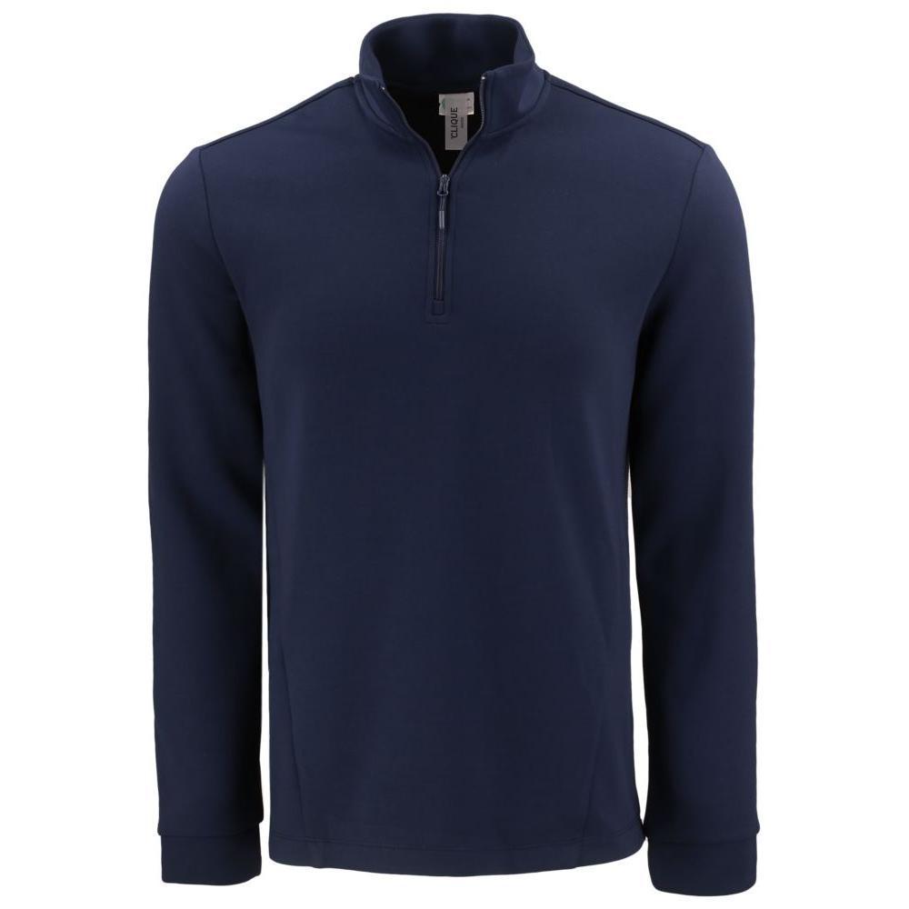 Clique Haven Recycled Mens Quarter Zip Sweatshirt