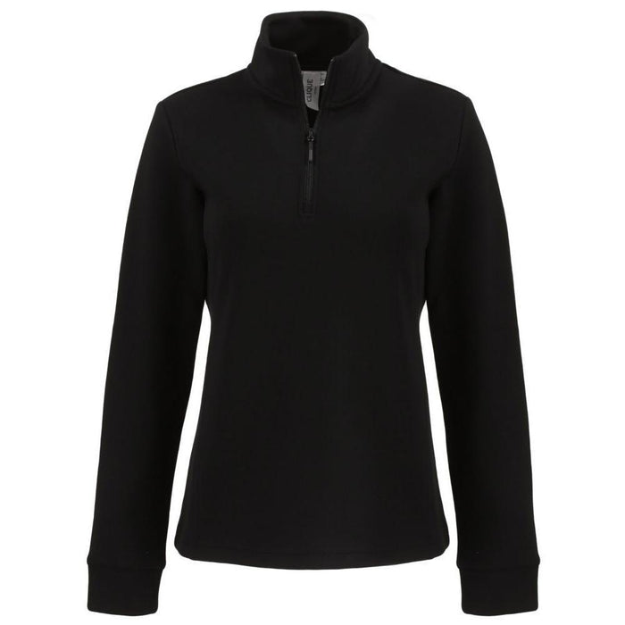 Clique Haven Recycled Womens Quarter Zip Sweatshirt