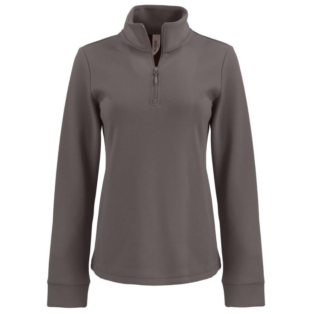 Clique Haven Recycled Womens Quarter Zip Sweatshirt