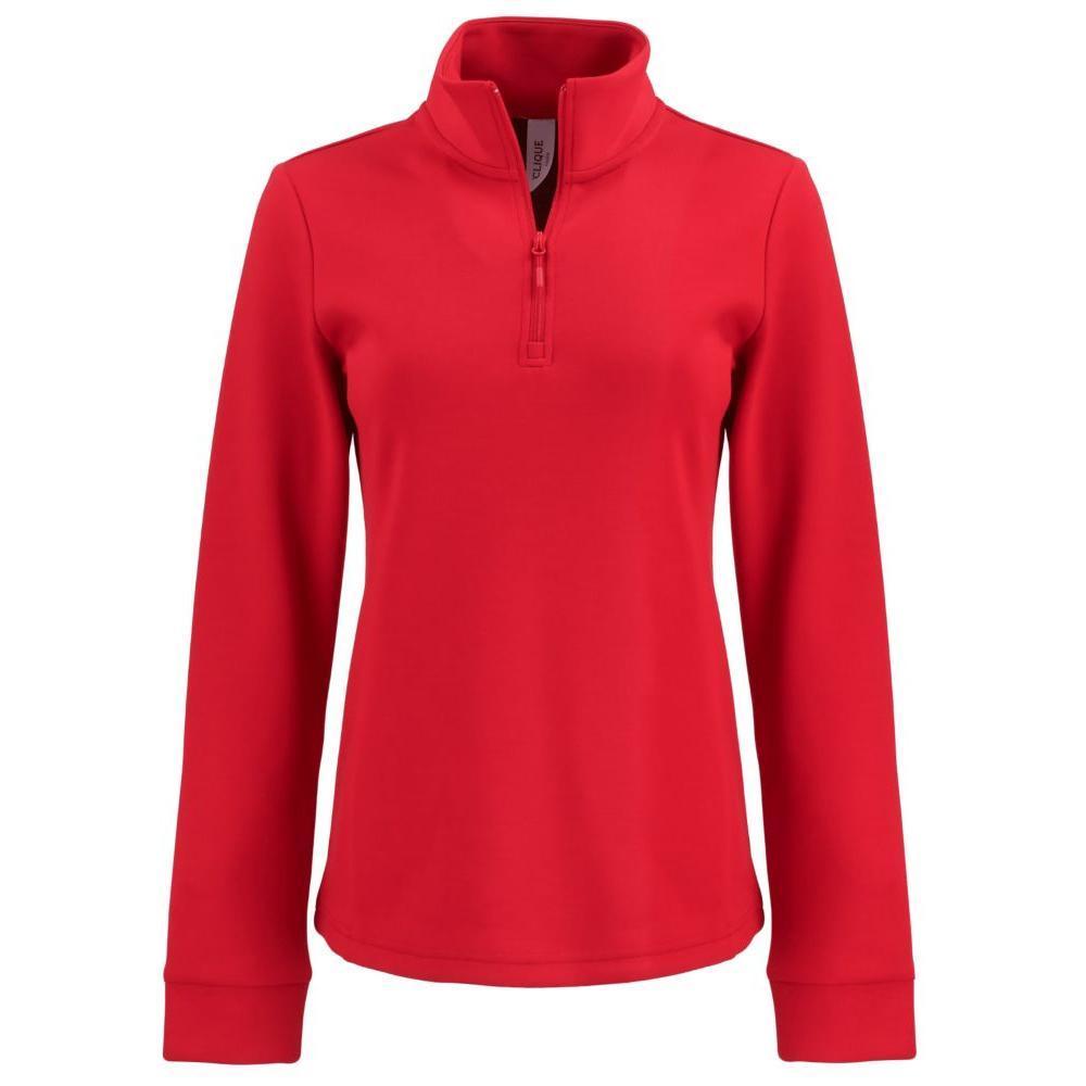 Clique Haven Recycled Womens Quarter Zip Sweatshirt