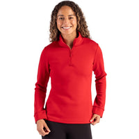 Clique Haven Recycled Womens Quarter Zip Sweatshirt