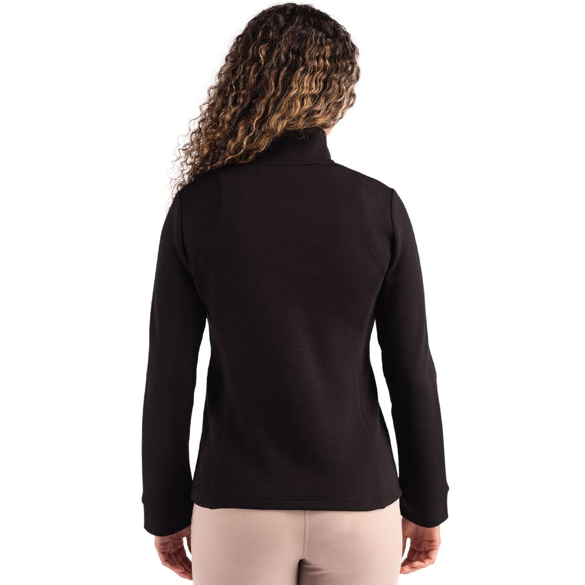 Clique Haven Recycled Womens Quarter Zip Sweatshirt