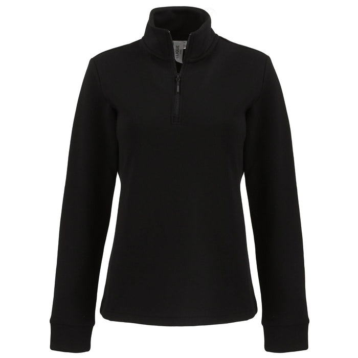 Clique Haven Recycled Womens Quarter Zip Sweatshirt