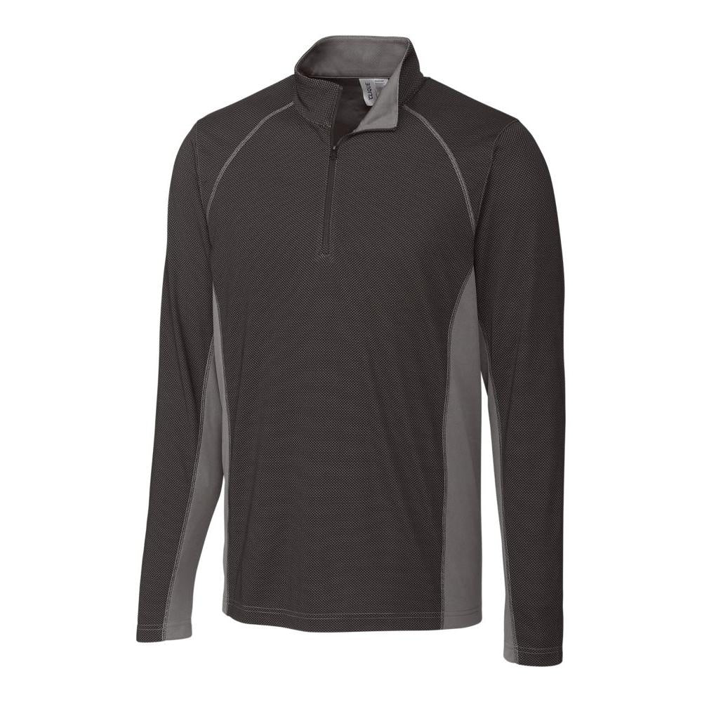 Clique Ice Pique Colorblock Tech Mens Half Zip
