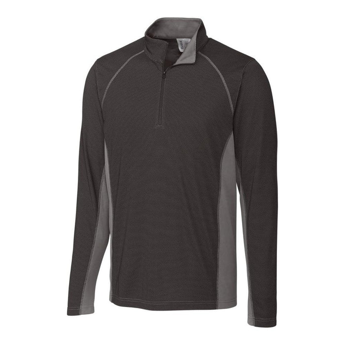 Clique Ice Pique Colorblock Tech Mens Half Zip