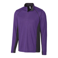 Clique Ice Pique Colorblock Tech Mens Half Zip