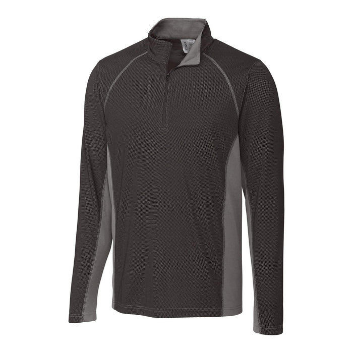 Clique Ice Pique Colorblock Tech Mens Half Zip