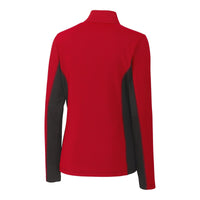 Clique Ice Pique Colorblock Tech Womens Half Zip