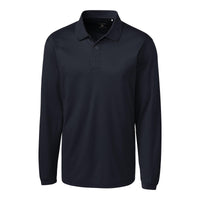 Clique Ice Pique Tech Mens Long Sleeve Polo