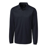 Clique Ice Pique Tech Mens Long Sleeve Polo
