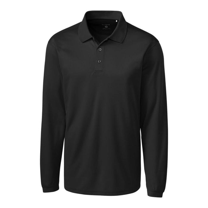 Clique Ice Pique Tech Mens Long Sleeve Polo