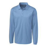 Clique Ice Pique Tech Mens Long Sleeve Polo