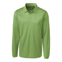 Clique Ice Pique Tech Mens Long Sleeve Polo