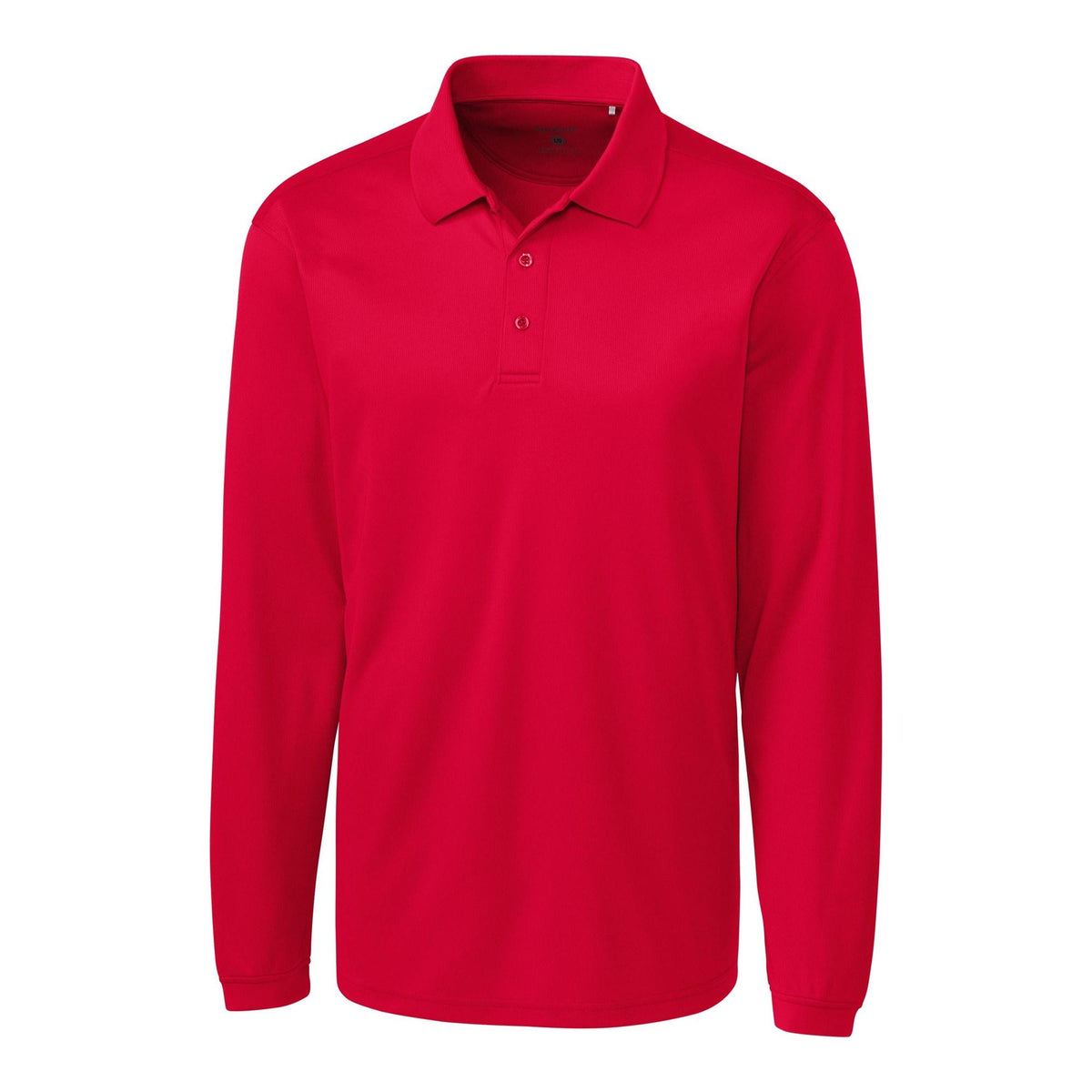Clique Ice Pique Tech Mens Long Sleeve Polo