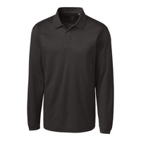 Clique Ice Pique Tech Mens Long Sleeve Polo
