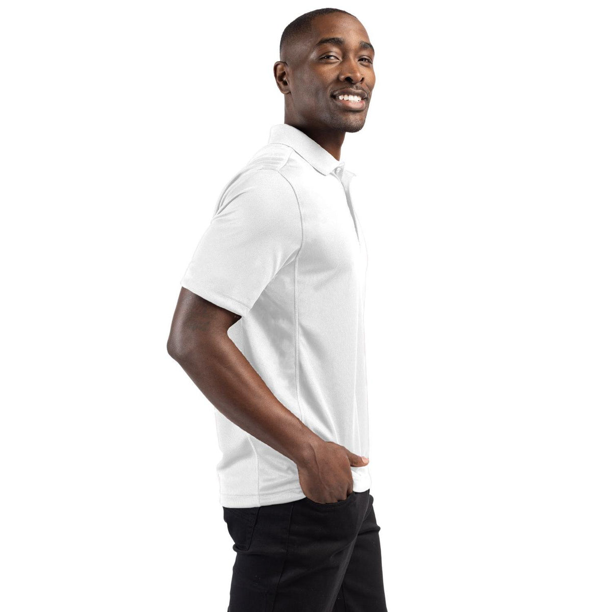 Clique Ice Pique Tech Mens Polo