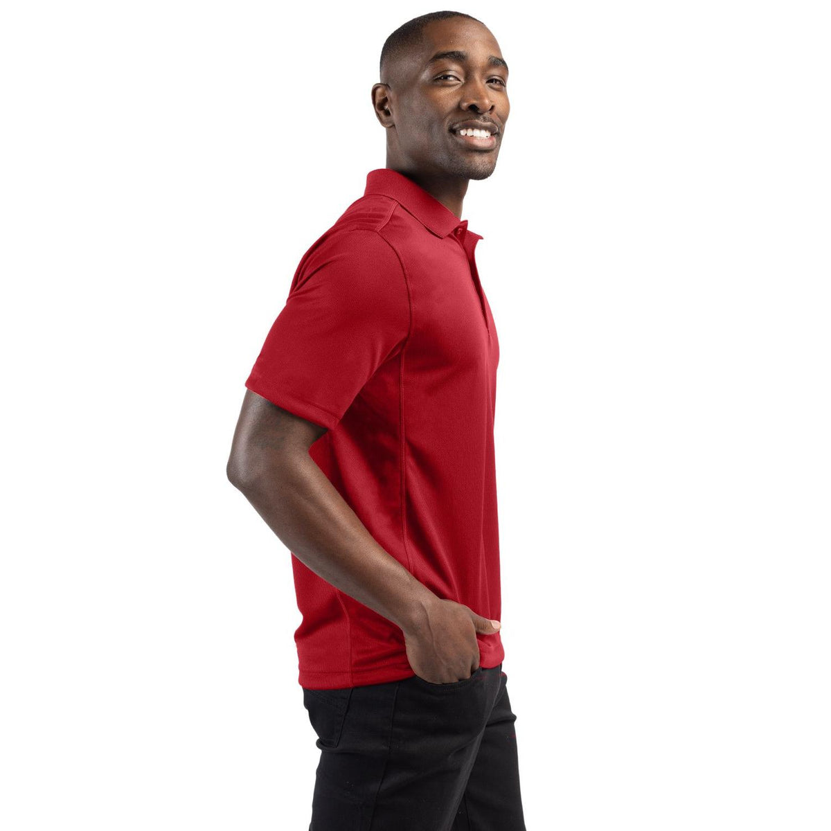 Clique Ice Pique Tech Mens Polo