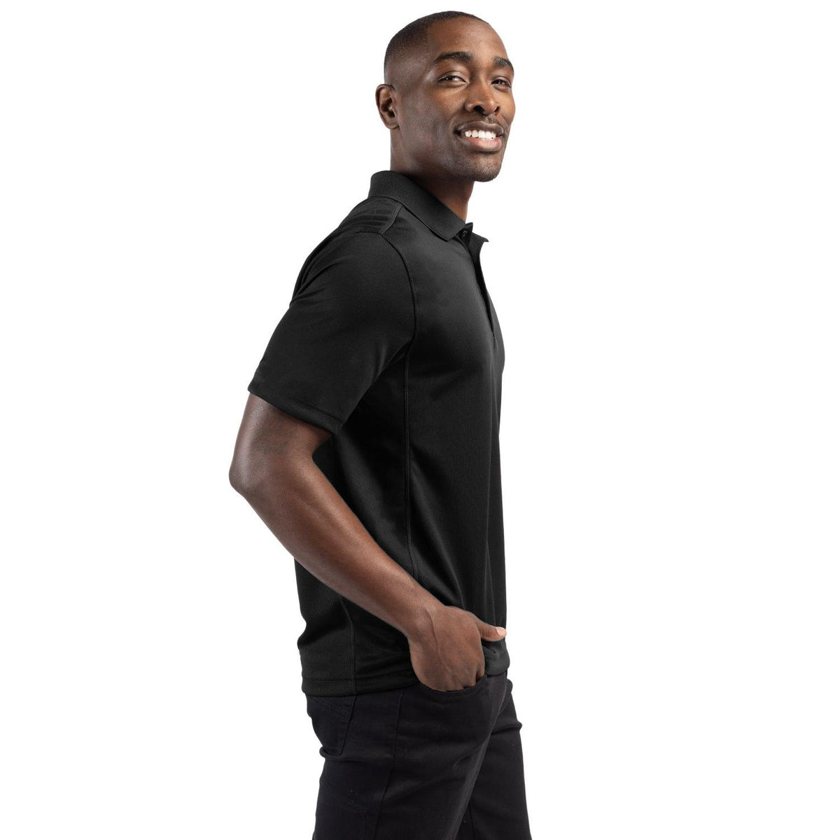 Clique Ice Pique Tech Mens Polo