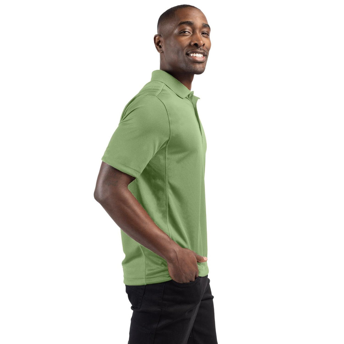 Clique Ice Pique Tech Mens Polo