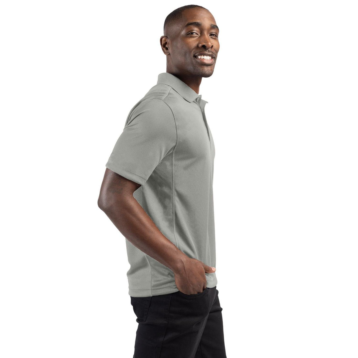 Clique Ice Pique Tech Mens Polo