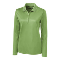 Clique Ice Pique Tech Womens Long Sleeve Polo