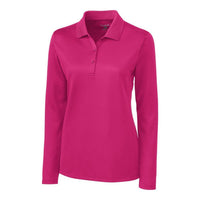 Clique Ice Pique Tech Womens Long Sleeve Polo