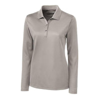 Clique Ice Pique Tech Womens Long Sleeve Polo