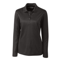 Clique Ice Pique Tech Womens Long Sleeve Polo
