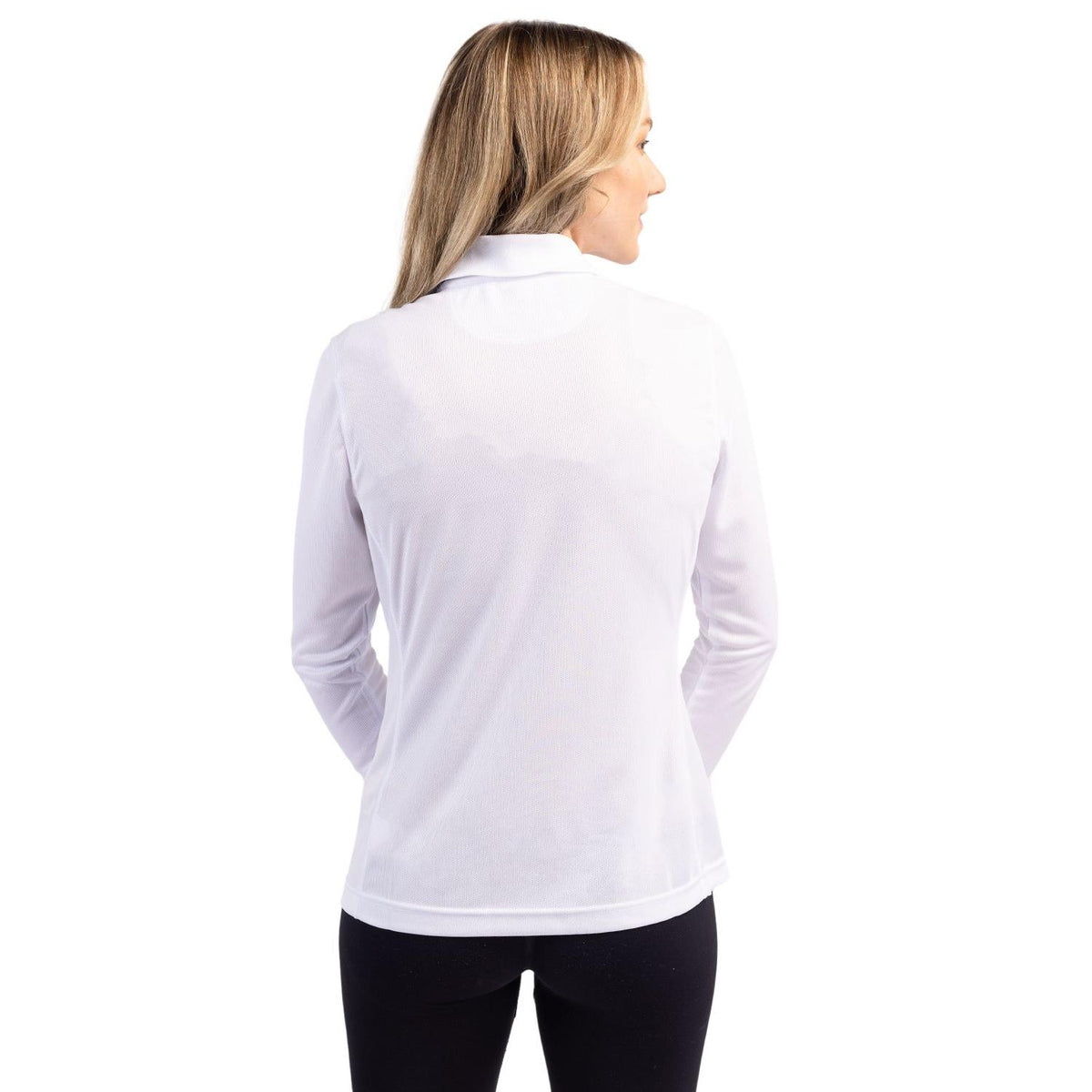 Clique Ice Pique Tech Womens Long Sleeve Polo