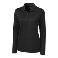 Clique Ice Pique Tech Womens Long Sleeve Polo