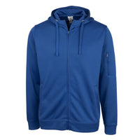 Clique Lift Solution-dyed Performance Unisex Full Zip Hooded Sweatshirt