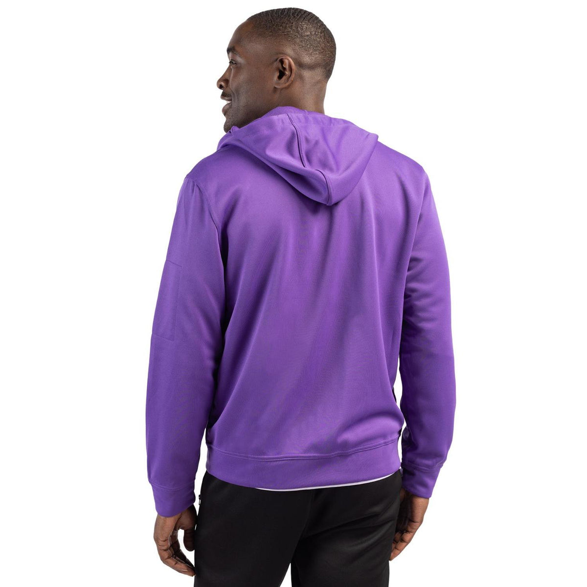 Clique Lift Solution-dyed Performance Unisex Full Zip Hooded Sweatshirt