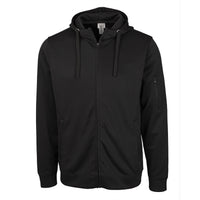 Clique Lift Solution-dyed Performance Unisex Full Zip Hooded Sweatshirt