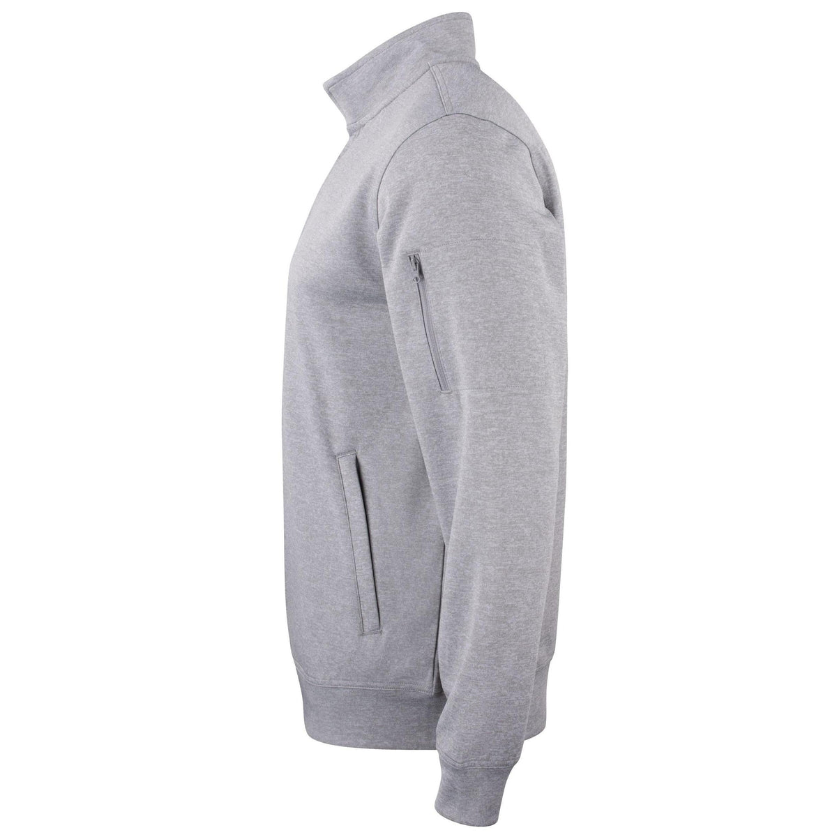 Clique Lift Solution-dyed Performance Unisex Full Zip Sweatshirt