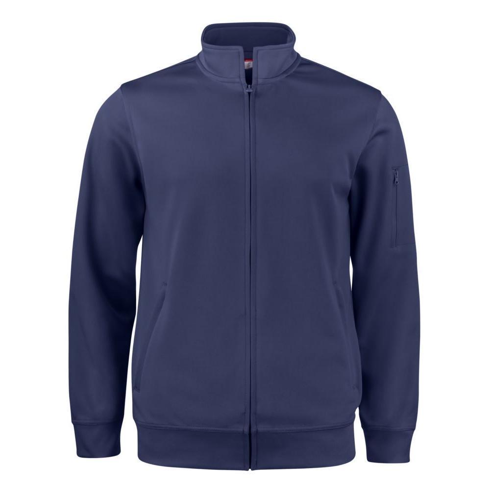 Clique Lift Solution-dyed Performance Unisex Full Zip Sweatshirt