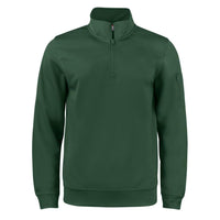 Clique Lift Solution-dyed Performance Unisex Half Zip Sweatshirt