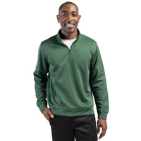 Clique Lift Solution-dyed Performance Unisex Half Zip Sweatshirt