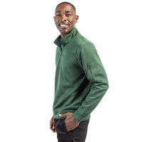 Clique Lift Solution-dyed Performance Unisex Half Zip Sweatshirt