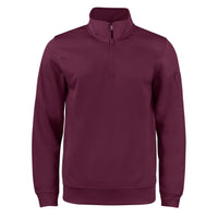Clique Lift Solution-dyed Performance Unisex Half Zip Sweatshirt