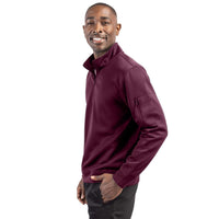 Clique Lift Solution-dyed Performance Unisex Half Zip Sweatshirt