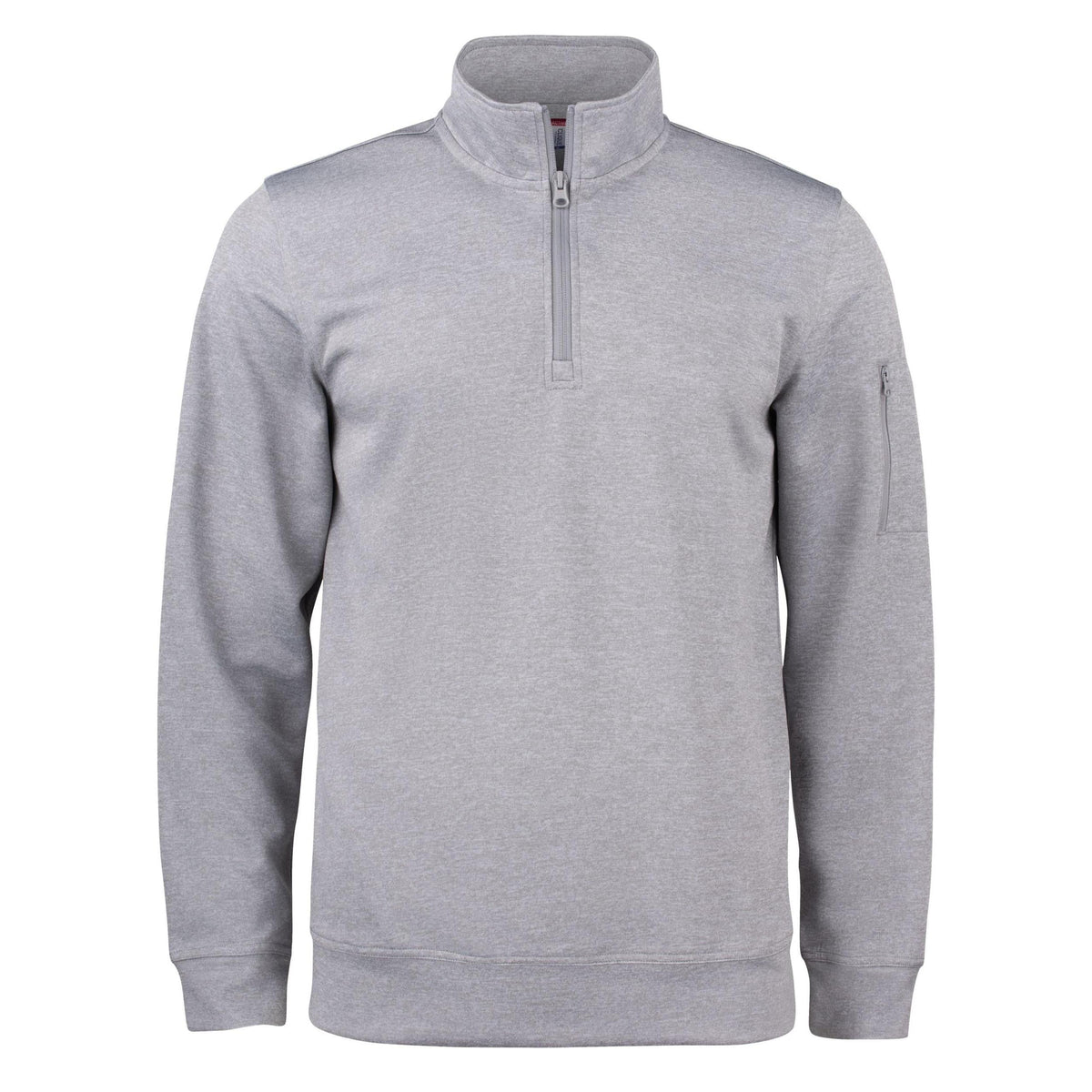 Clique Lift Solution-dyed Performance Unisex Half Zip Sweatshirt