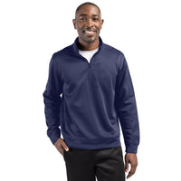 Clique Lift Solution-dyed Performance Unisex Half Zip Sweatshirt