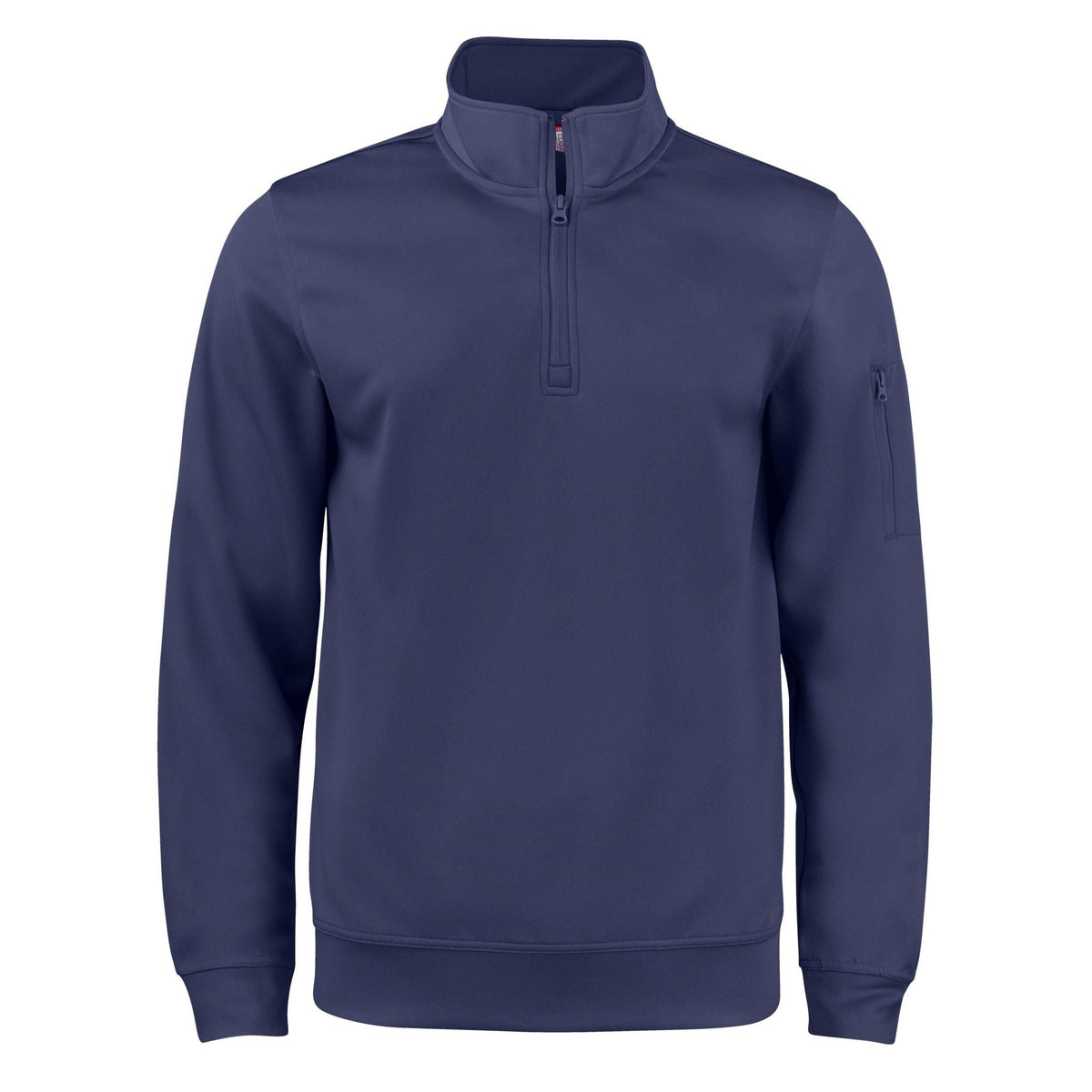 Clique Lift Solution-dyed Performance Unisex Half Zip Sweatshirt