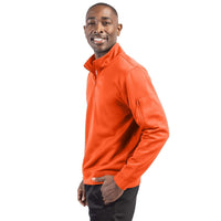 Clique Lift Solution-dyed Performance Unisex Half Zip Sweatshirt