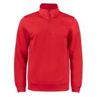 Clique Lift Solution-dyed Performance Unisex Half Zip Sweatshirt