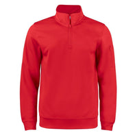Clique Lift Solution-dyed Performance Unisex Half Zip Sweatshirt